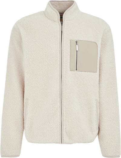 WE Fashion Cardigan With Zipper Off-white Taglia: XL | Giacche leggere Outlet | Uomo | Bianco