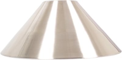 Lampenkap geborsteld staal 35 cm