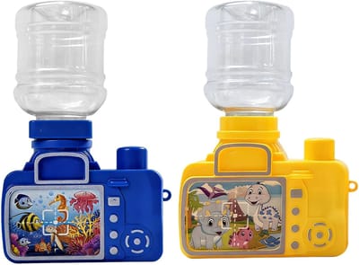 Water Spray Toy - Waterpistool Camera - Buitenspelen - Creatieve Camera Vorm - 11 x 8 x 12 cm - Blauw
