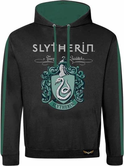 Harry Potter Slytherin Heren Trui met capuchon - meerkleurig - S