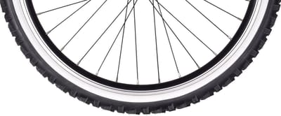 CUBE TIRE KIDS 200 (20X2.00) BLACK/WHITE