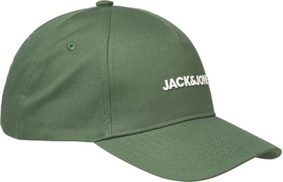 Jack & Jones heren pet vest baseball groen
