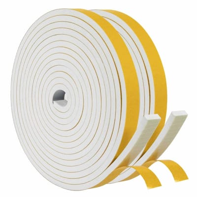 Dailygoods- Tochtstrip 12 mm (B) x 6 mm (T) x 4 m (L) - Tochtstopper