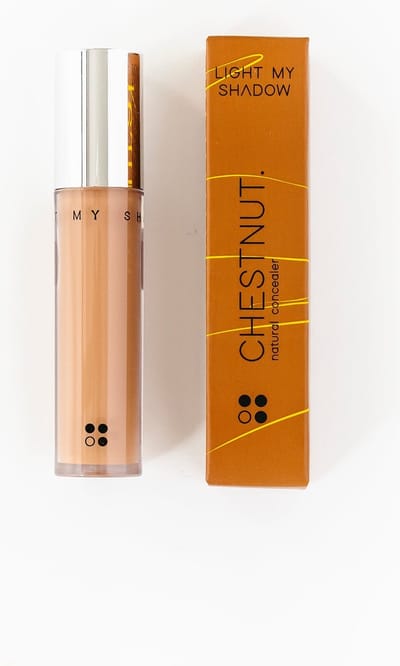 RainPharma Light My Shadow – Natural Concealer – Chestnut – 4,5ml – Vloeibare Concealer – Camoufleert Donkere Kringen & Onzuiverheden – Vegan Make-up – Met Primer Complex – Gladde Huid
