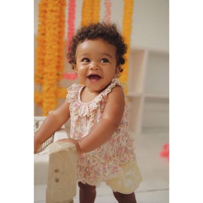 Louise Misha Top Zelie Cream Padma Mudra Size: 6M | Shirts Outlet | Unisex | Roze