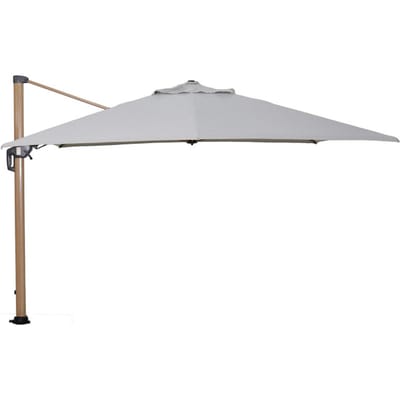 Garden Impressions Hawaii big pole ii zweefparasol 350x350 teak/royal sand