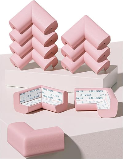 Zachte Schuim Rand- en Hoekbeschermers voor Babyveiligheid (10 Stuks)