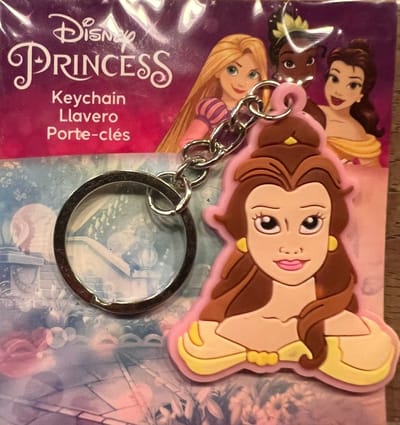Disney Princess - Belle - Rubber Sleutelhanger