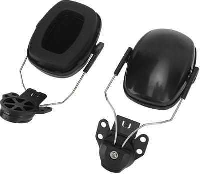 Dailygoods- Oorkap 27 dB Ruisonderdrukking - Bevestigbare Oorkap - Ergonomisch Ontwerp - Gehoorbescherming - Geschikt voor Bouw en Industrie - ABS/Spons Materiaal