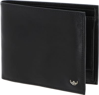 Golden Head Leren portemonnee Colorado RFID Protect Scheintasche 1125 Schwarz zwart