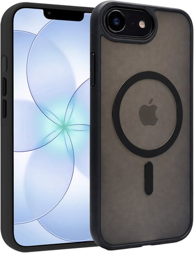Hoesje - Geschikt voor Apple iPhone 17e - Magsafe Compatible - Sterk & Shockproof - Back Cover - Telefoon Hoes Shockproof - Shock Proof Case - Telefoonhoes - Zwart