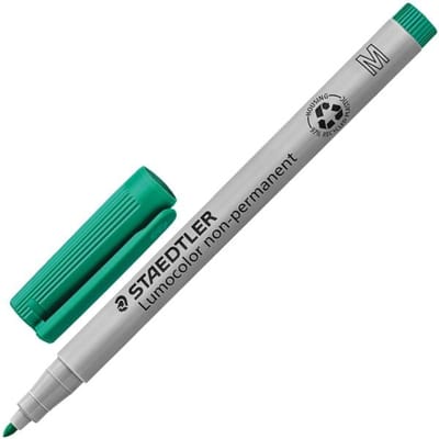 Staedtler Universal pen Lumocolor non-p.10 pcs M gre