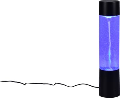 REALITY TORNADO - Tafellamp - Zwart mat - incl. 1x SMD 0,9 W
