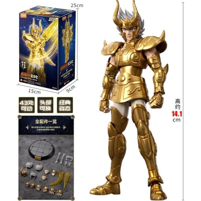 Figurine d'Action Originale BLOKEES Saint Seiya Sagittaire Seiya Pégase Aiolos Tenma Pégase Jouets Figurines à Assembler Jouets Cadeau