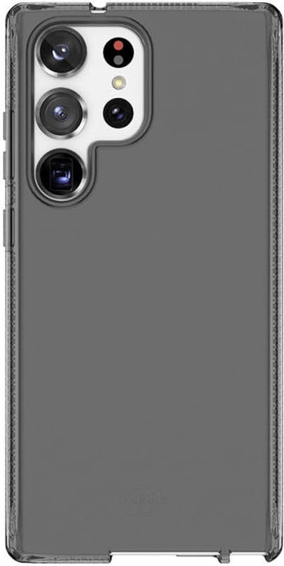 ITSKINS Spectrum R Clear Samsung Galaxy S23 Ultra Hoesje Zwart
