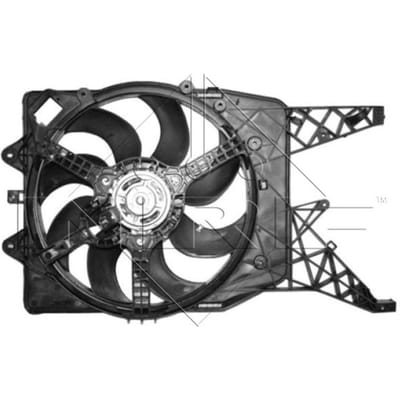 Koelventilatorwiel, motorkoeling NRF 47689