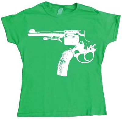 Hybris Dames Reversed Revolver Girly T-shirt SH-5-15173-H14-2