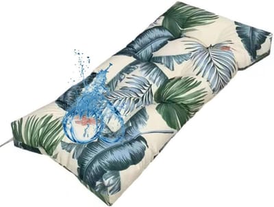 Bankkussen - Tuinkussen Stoelkussen - Buiten Zitten - Waterbestendig UV-beschermd - 60 x 180 cm - Hawaiiaanse stijl