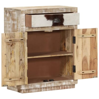 vidaXL - Dressoir - 60x30x75 - cm - massief - mangohout