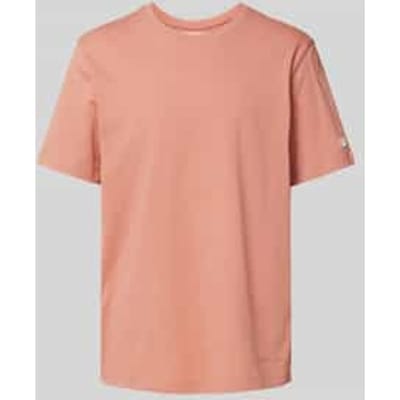 T-shirt met labelstitching