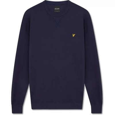 Lyle & Scott Sweaters Crew Neck Sweatshirt Blauw