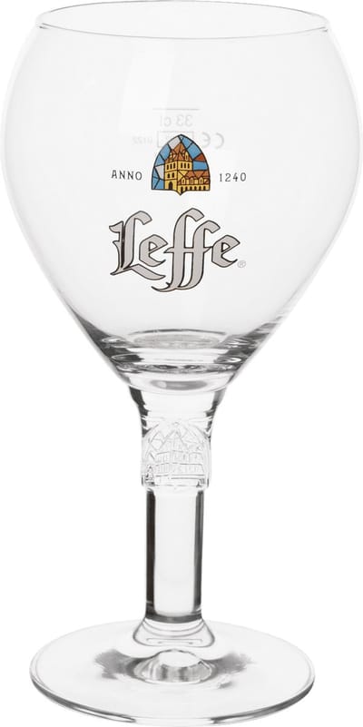 Leffe Bierglas 33 cl / 330 ml, Giftbox | Bierglazen voor Speciaalbier | Glas | Voor Thuis en Horeca