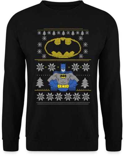 Batman Lelijk Kerstmis Sweater Heren