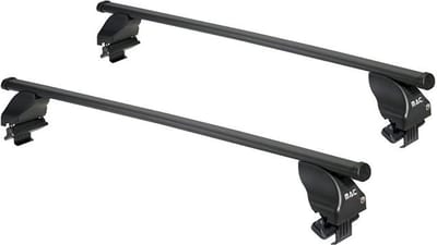 Twinny Load Dakdragerset S25 – Stalen dakdragers – Pasklaar - Afsluitbaar – TÜV-GS goedgekeurd - Maximaal draagvermogen 50 kg