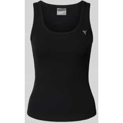 slim fit top van viscosemix model 'Colette'