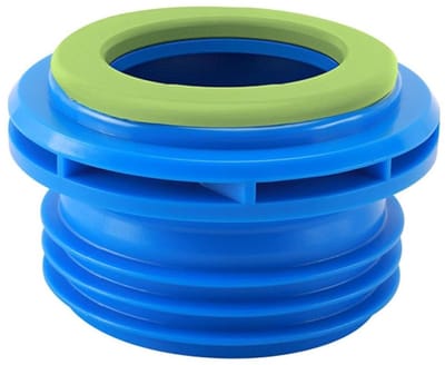 Toilet Flens voor 100-110mm Afvoerbuis, Rubber Ring voor Lekkagevrije Verbinding, Universele Toiletuitgang en Geurvrije Badkamerinstallatie