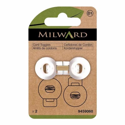 Milward Koorstopper Wit 2 stuks