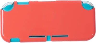 Livano Case Geschikt Voor Nintendo Switch - Hoes - Beschermhoes - Transparant - Accessoires - Rood