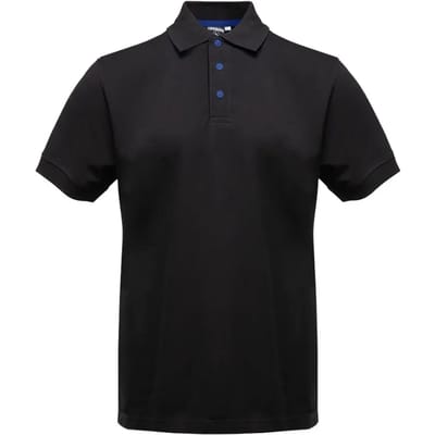 Polo met contrasterende knopen Pen Duick
