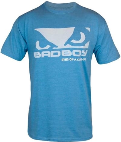 Bad Boy Eyes of a Champion T Shirts Donker Blauw - S