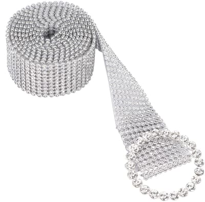 Dailygoods - Riem Dames - Glanzende Tailleband - Mode Accessoire - Kristallen Ketting - Perfect voor Feest en Bruiloft - Elegant Design
