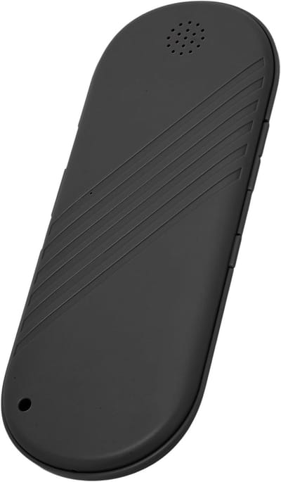 Draadloze Kussenluidspreker - Stereo Geluid - Diep Slapen - 20 Uur Speeltijd - 132mm Breed - Zwart