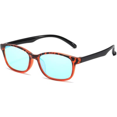 Lunettes Correctrices pour Daltonisme Rouge-Vert Monture TR90 Protection UV400 Lunettes de Soleil pour Daltoniens d'Extérieur pour Hommes 3028