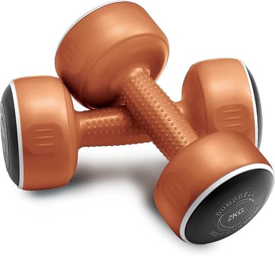 Verstelbare Fitness Dumbbells Set - 2 x 2 KG (4 KG Totaal) - Ideaal voor Krachttraining Thuis