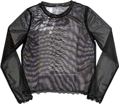 Joy Division - Unknown Pleasures Longsleeve top - XXS - Zwart