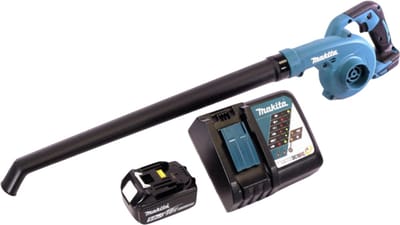 Makita DUB186RT 18V Li-Ion accu bladblazer set (1x 5,0Ah) - 192km/h