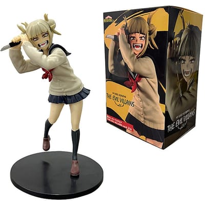 MHA Anime Toga Himiko Figuur Staand Actiefiguur Set Anime Pop Speelgoed PVC Figuur Jongen Meisje Fans Cadeau 15cm Premium Kwaliteit