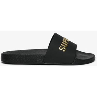 Superdry - Premium Metallic Badslippers - Dames - Slippers