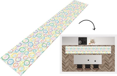 Keukenloper - Loper keuken - Muur - Cirkel - Patronen - 300x50 cm - Keukenloper vinyl