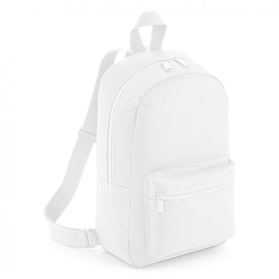 Mini Essential Fashion Backpack/Rugzak Bagbase - 7 Liter White