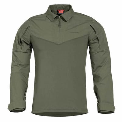 Pentagon Ranger Tac Fresh T-shirt Met Lange Mouwen Groen S Man