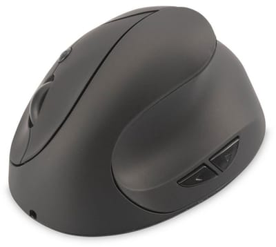 Eisenz Verticale Draadloze Muis – 2.4GHz + Bluetooth – Ergonomisch – 1600 DPI – Zwart – RF-6511