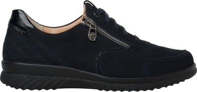 Ganter 204512 HEIKE - Dames veterschoenen - Kleur: Blauw - Maat: 42