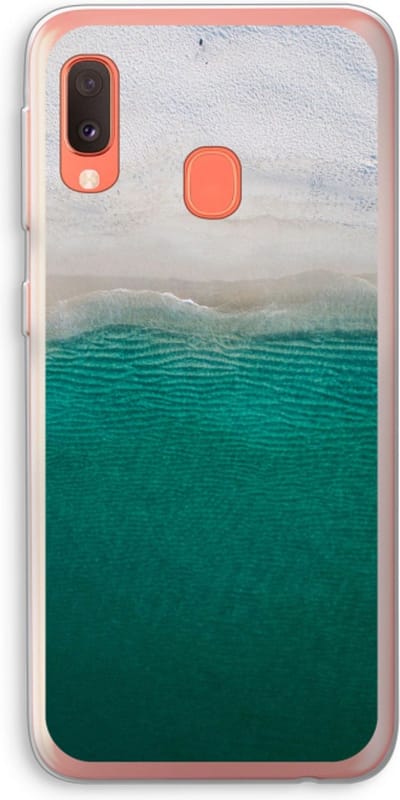 Case Company® - Hoesje geschikt voor Samsung Galaxy A20e hoesje - Stranded - Soft Cover Telefoonhoesje - Bescherming aan alle Kanten en Schermrand