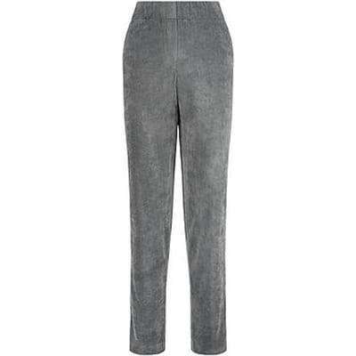 Straight Fit-cordbroek steekzakken Van DAY.LIKE grijs