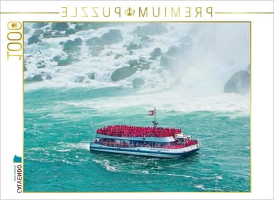 Legpuzzel Niagara Watervallen - Puzzel 1000 stukjes - Ontspannen tijdverdrijf - Nauwkeurige pasvorm - 64 x 48 cm - Niet gespecificeerd